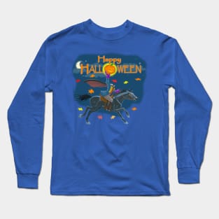 A Headless Horseman Halloween Long Sleeve T-Shirt